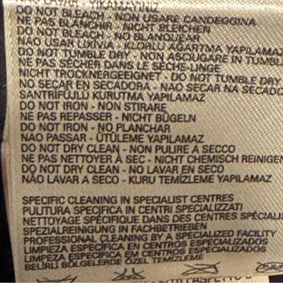 DIESEL Black Moto Biker Jeans Pants w/ Lambskin Leather Panels (Size 33x29) - Picture 15 of 16